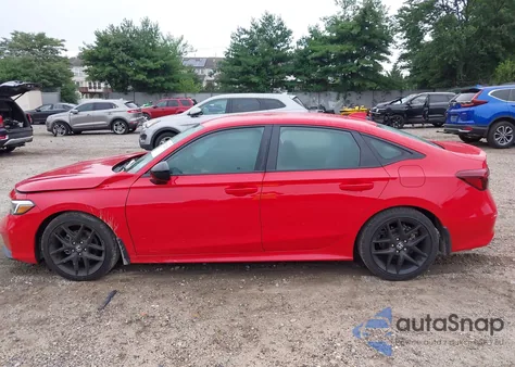 2025 Honda Civic Sport z USA, uszkodzony, nr VIN 2HGFE2F52SH523711